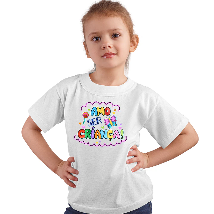 T-Shirts Dia da Criança | 100% Algodão Premium e Impressão DTF 5