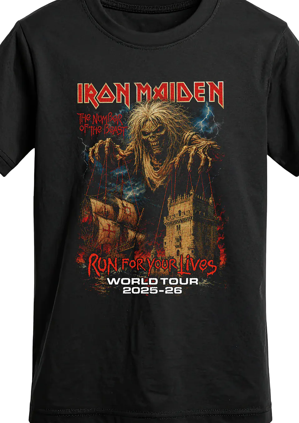 T-shirt Iron Maiden Portugal 2026 8