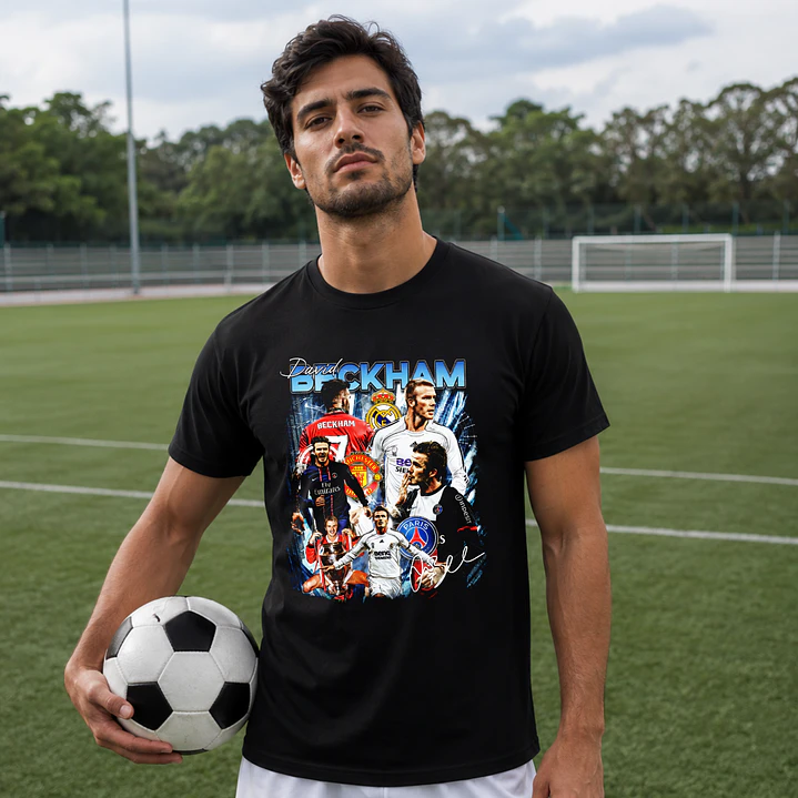 T-Shirt Premium David Beckham 1