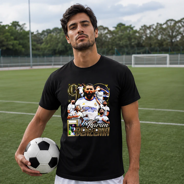 T-Shirt Premium Karim Benzema 1