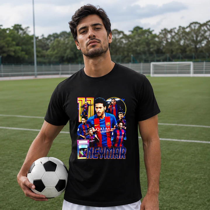 T-Shirt Premium Neymar Jr. Vintage 