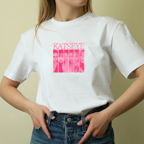T-shirts KATSEYE Coleção Premium | 100% Algodão & DTF | Envio Europa