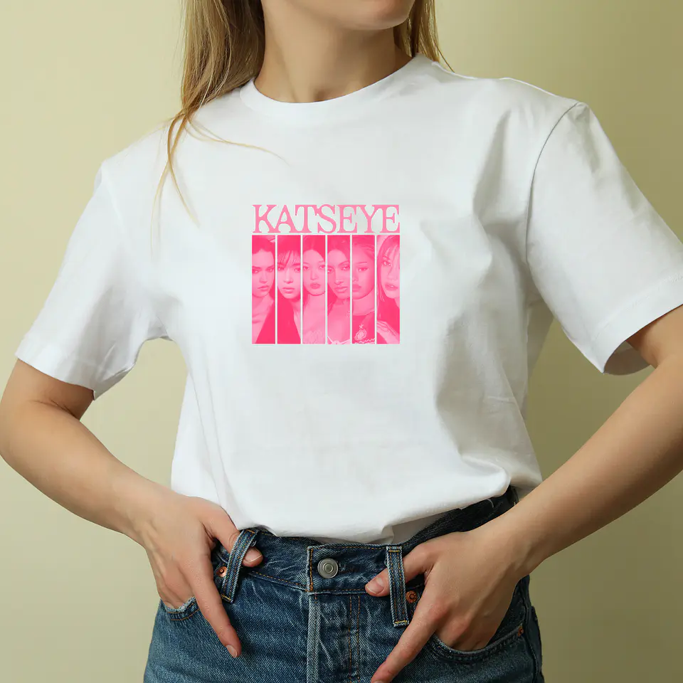 T-shirts KATSEYE Coleção Premium | 100% Algodão & DTF | Envio Europa 1