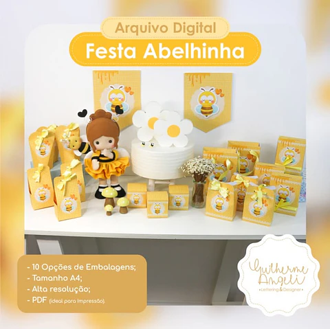 Kit Digital Festa Abelhinha