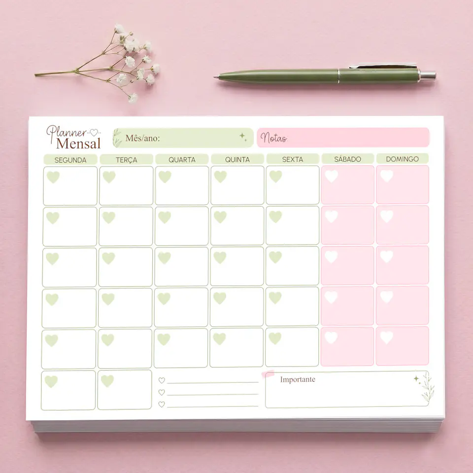 Coleção Planners & Blocos de Organização 6