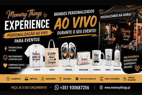 Personalização Ao Vivo para Eventos