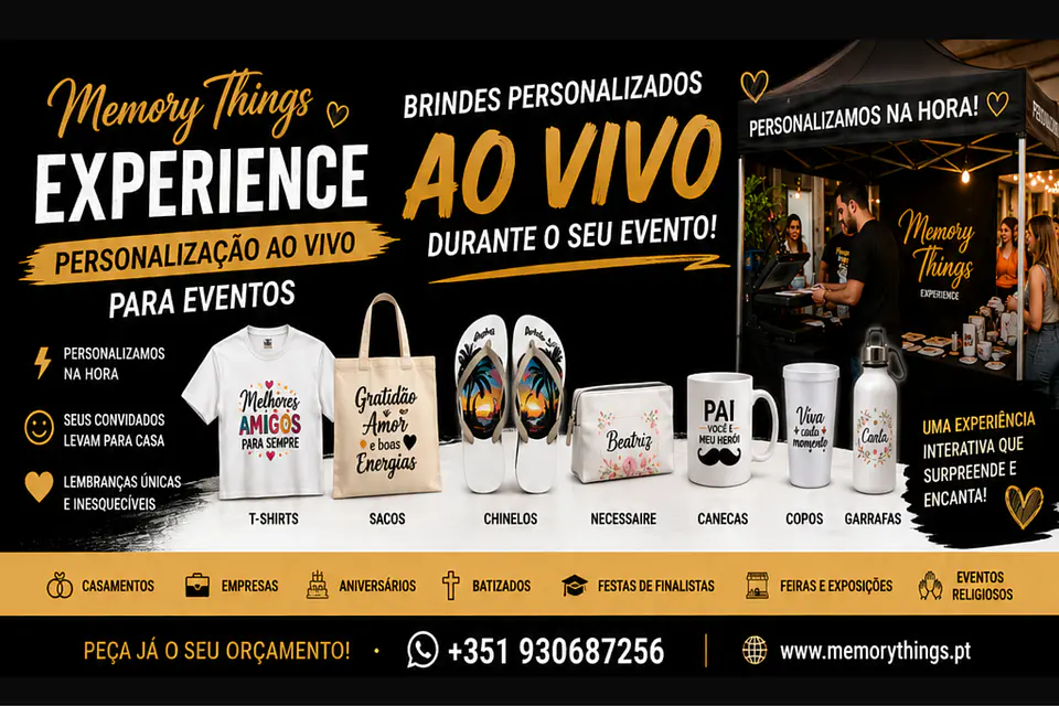 Personalização Ao Vivo para Eventos 1