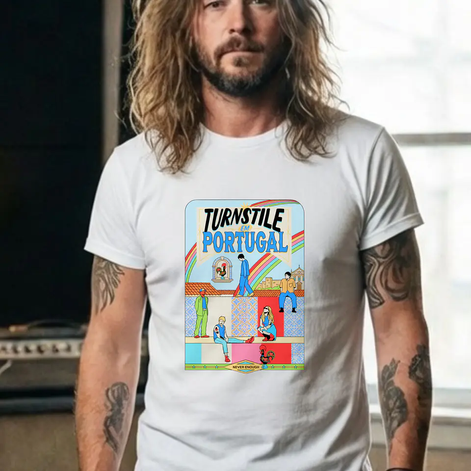 T-shirts Turnstile em Portugal 1