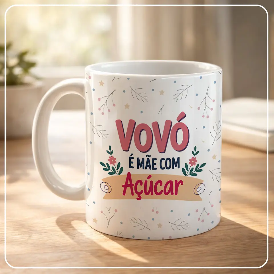 Canecas Personalizadas Avós: Coleção Memórias de Amor 5