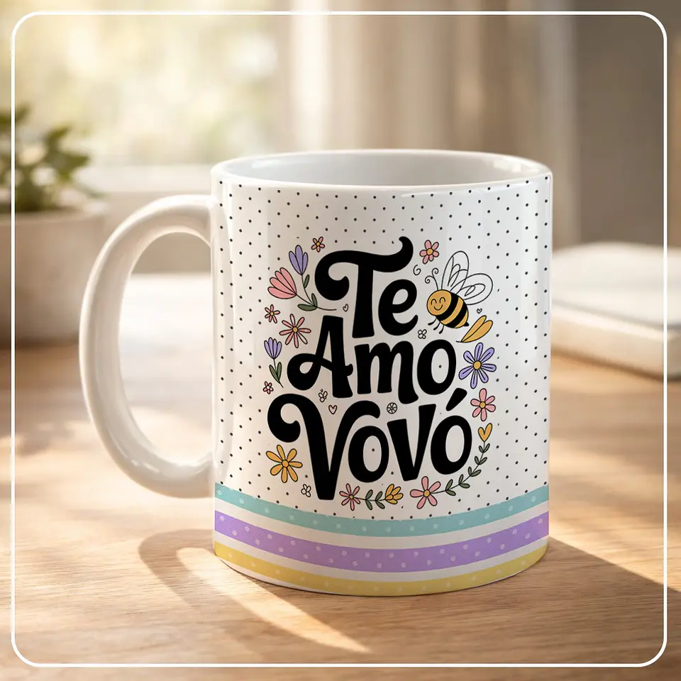 Canecas Personalizadas Avós: Coleção Memórias de Amor 8