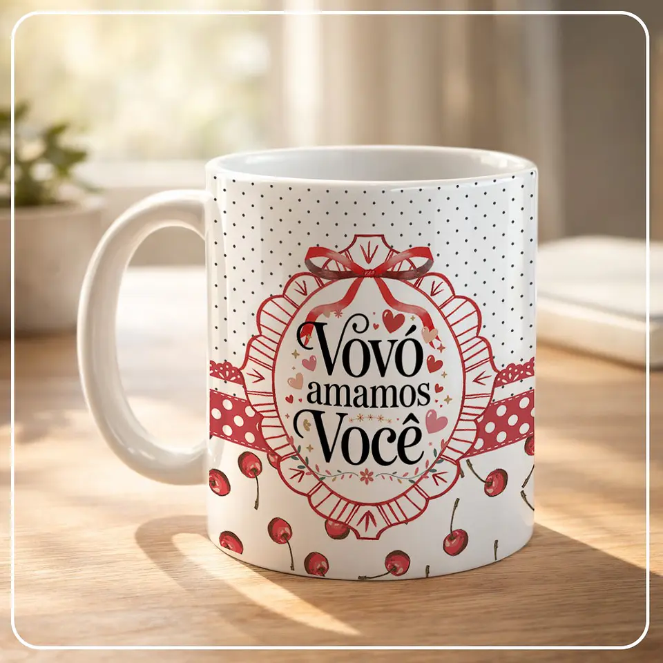 Canecas Personalizadas Avós: Coleção Memórias de Amor 9