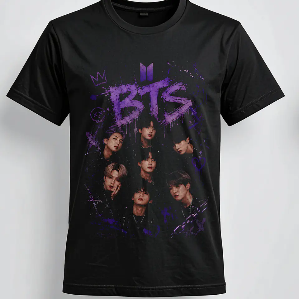 Nova Coleção de T-Shirts BTS 4