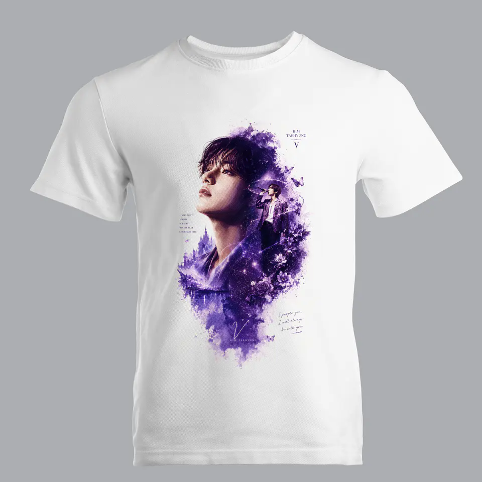 Nova Coleção de T-Shirts BTS 8