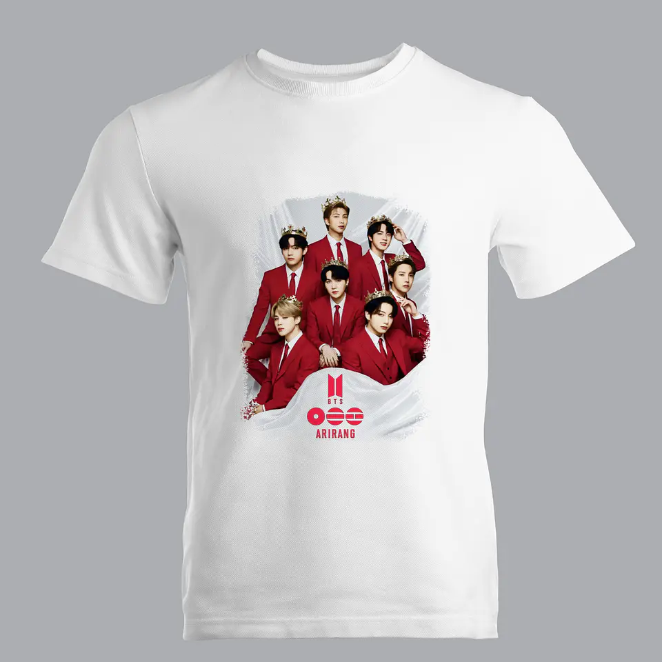 Nova Coleção de T-Shirts BTS 10