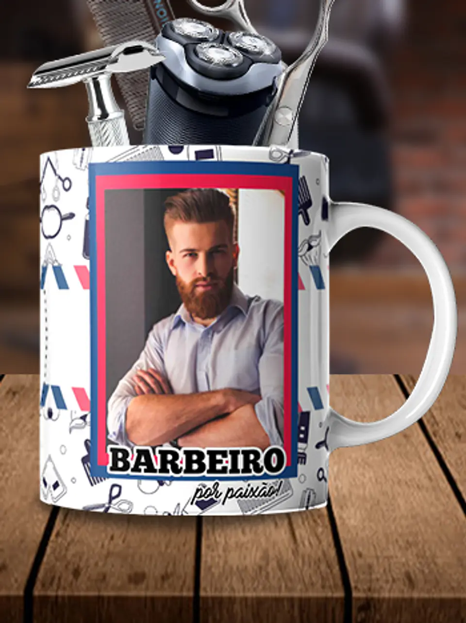 Canecas Barbeiro Profissional 3