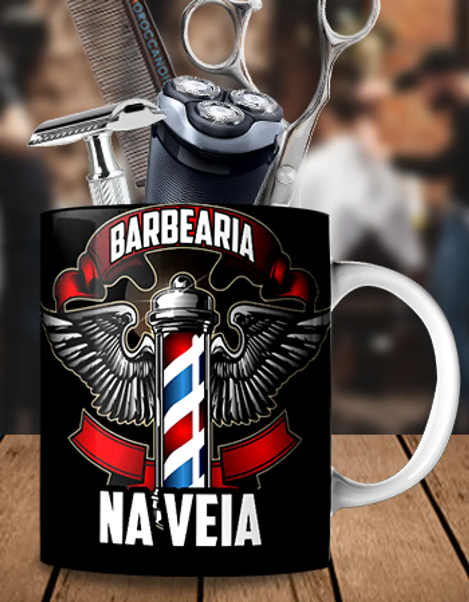 Canecas Barbeiro Profissional 5