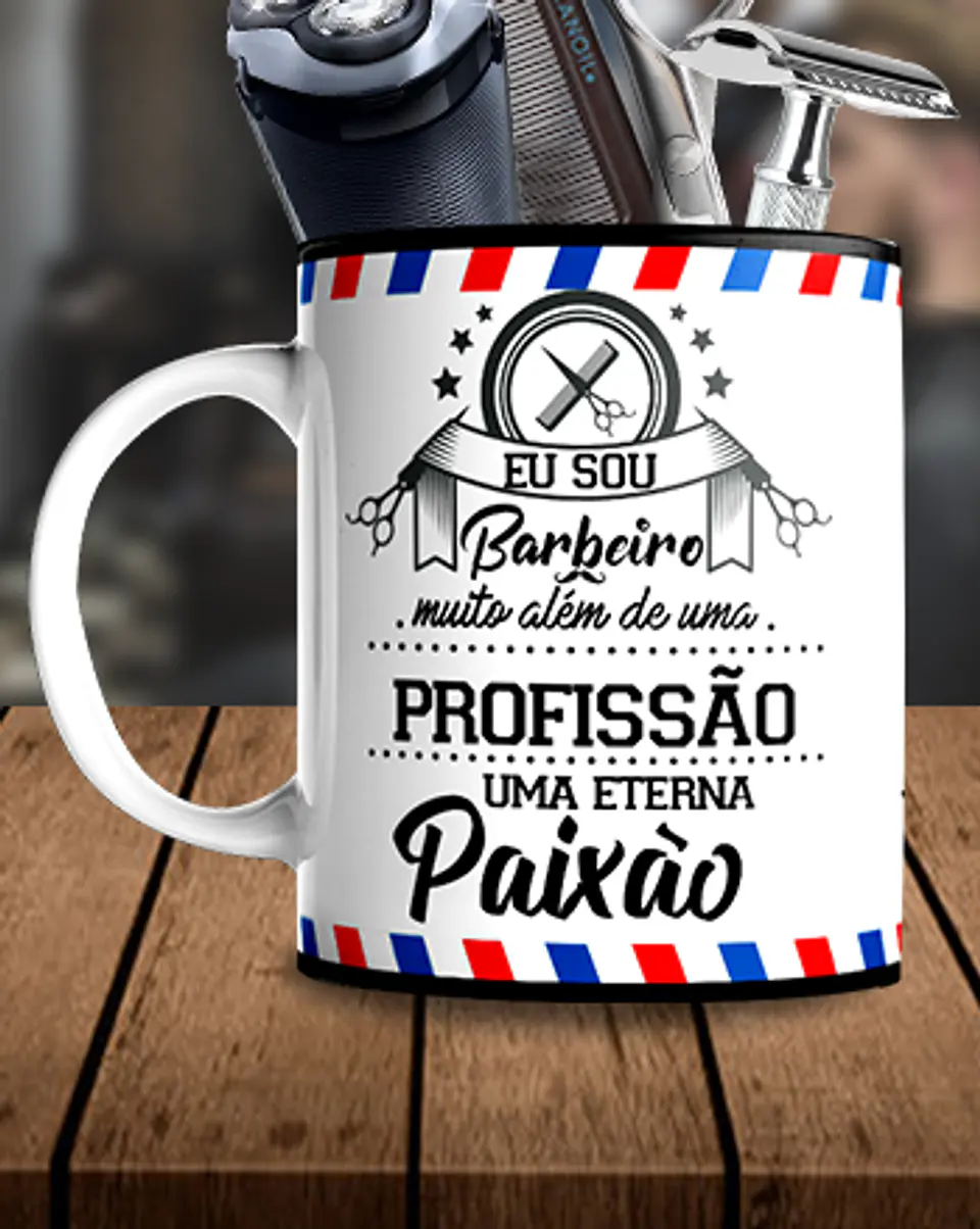 Canecas Barbeiro Profissional 10