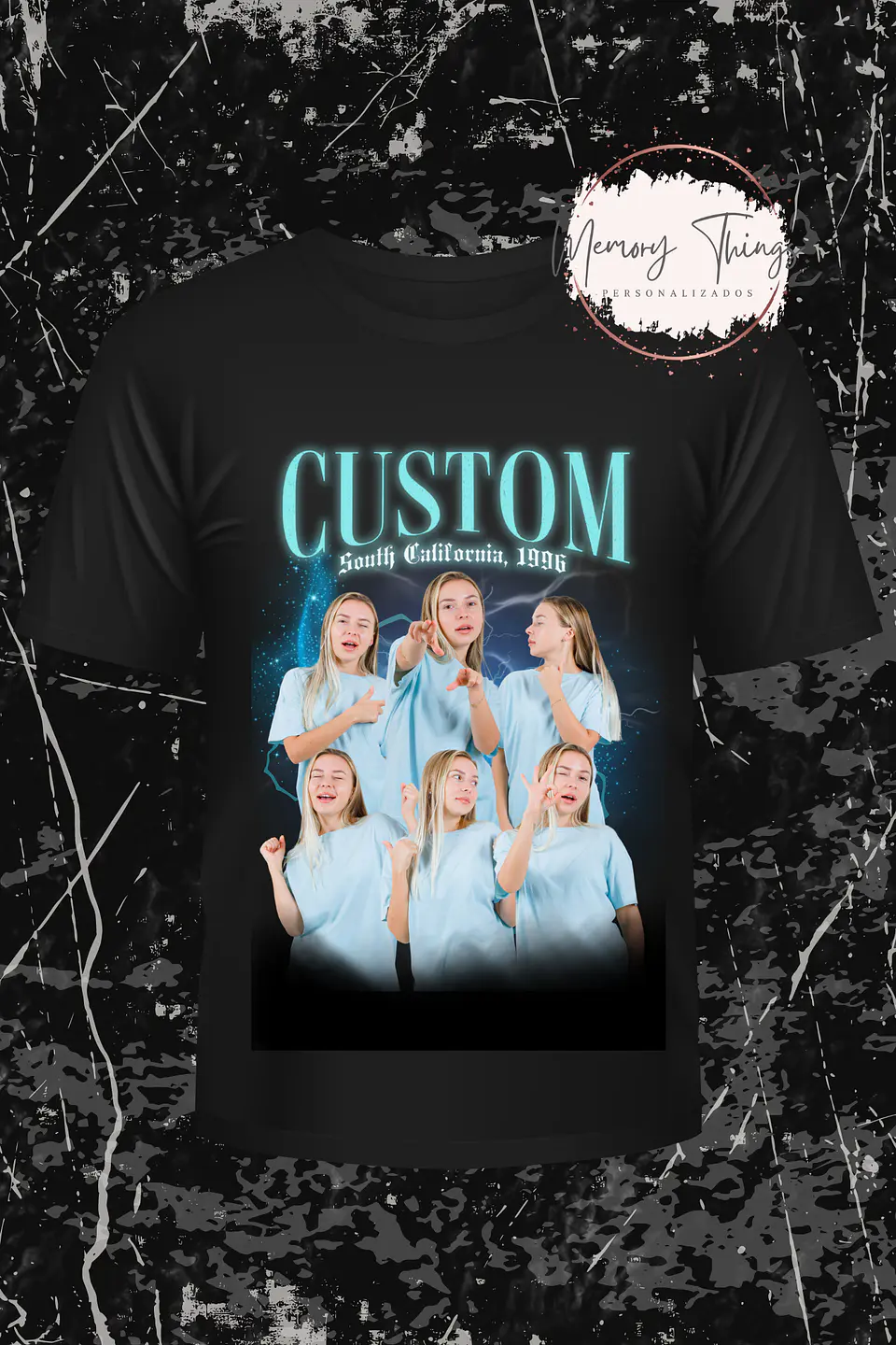 T-shirt Bootleg Personalizada Infantil 1