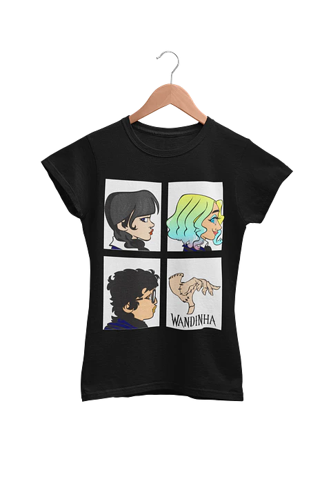 Coleção Exclusiva T-Shirts Wandinha (Wednesday)