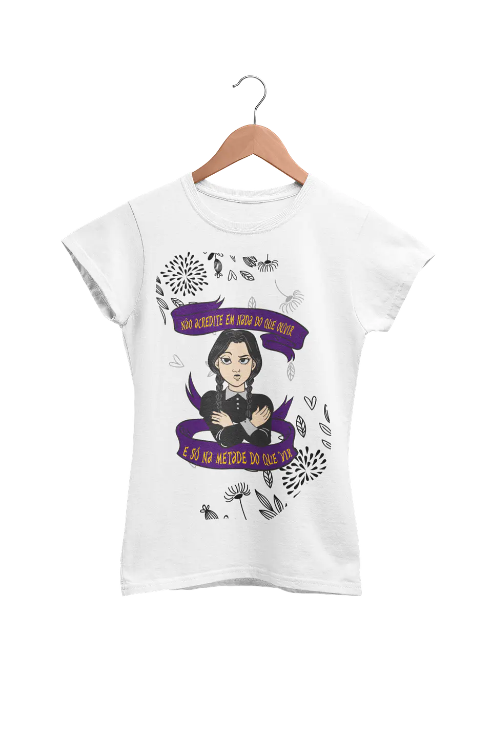 Coleção Exclusiva T-Shirts Wandinha (Wednesday) 3