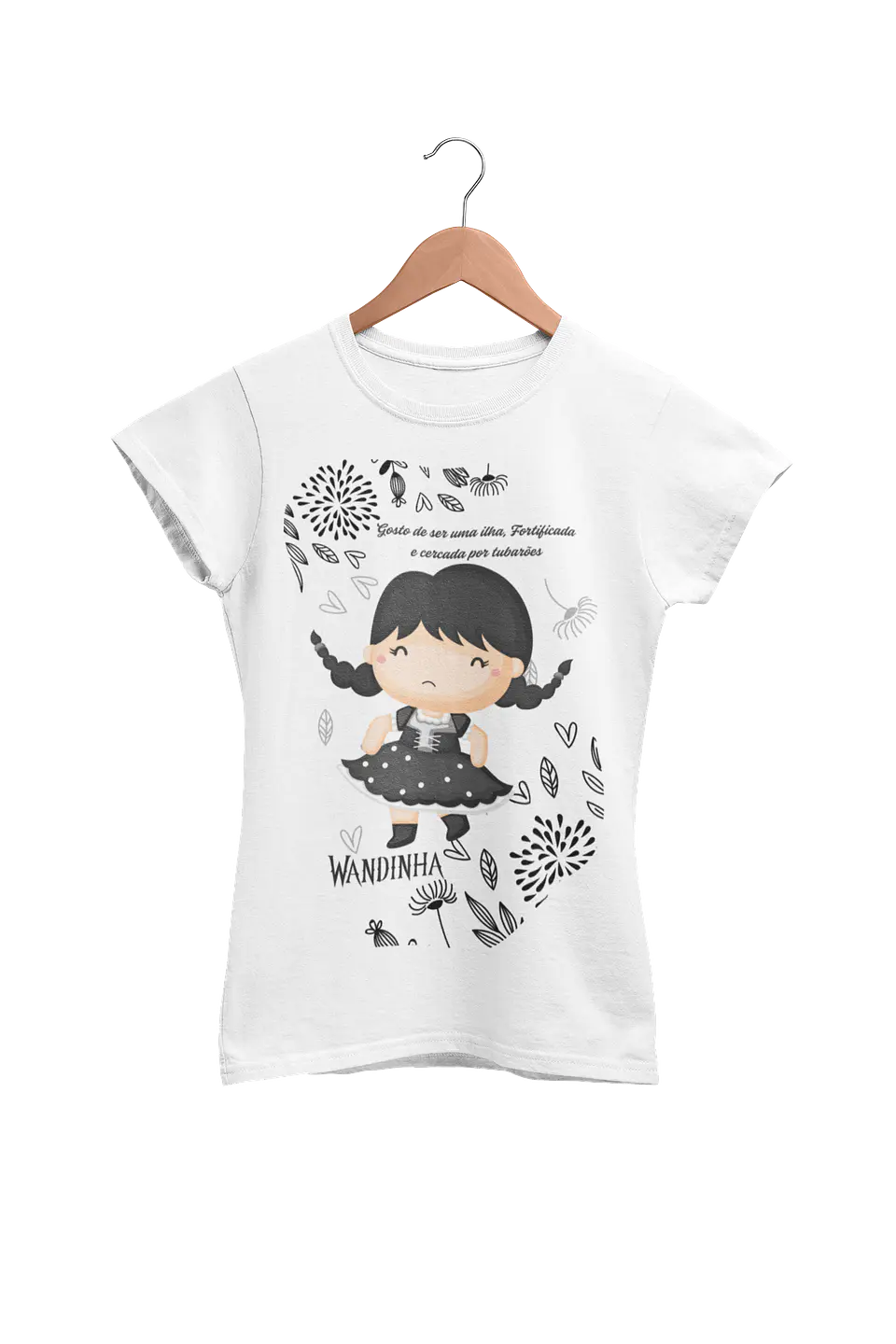 Coleção Exclusiva T-Shirts Wandinha (Wednesday) 7