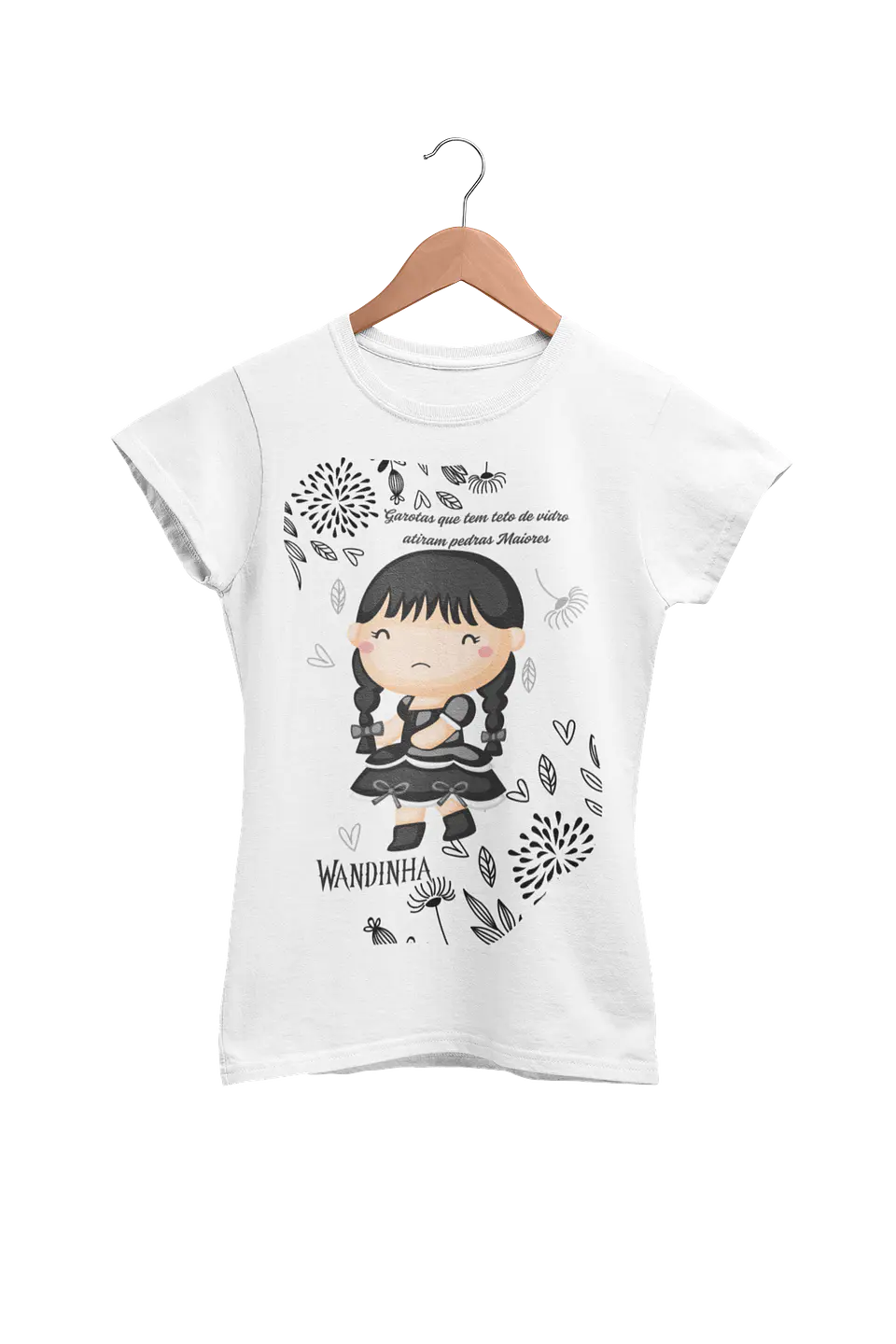 Coleção Exclusiva T-Shirts Wandinha (Wednesday) 9