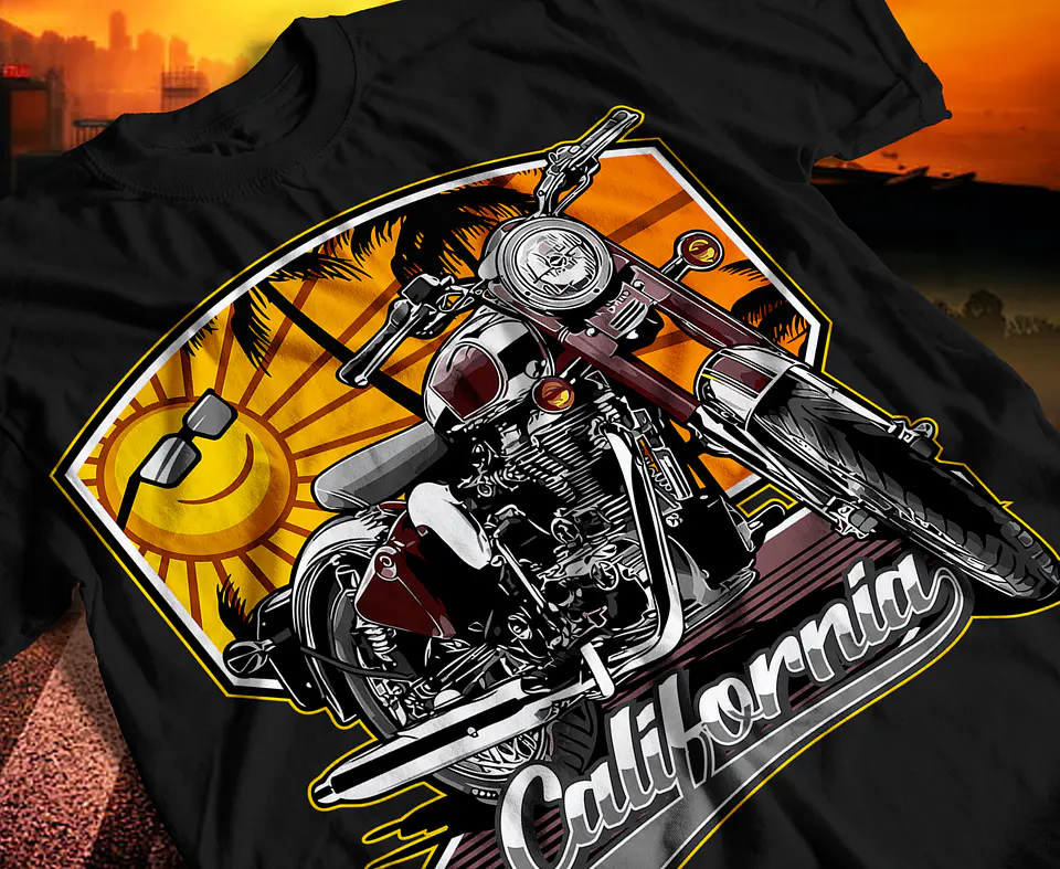 T-Shirts Mota: Estilo, Liberdade e Atitude sobre Rodas! 5