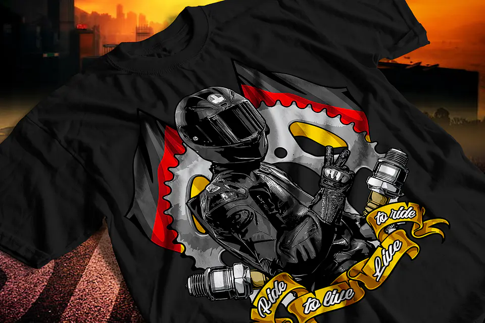 Coleção Exclusiva T-Shirts Moto: Estilo, Liberdade e Atitude Sobre Rodas! 3