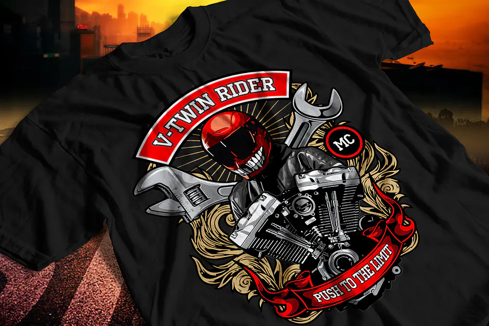 Coleção Exclusiva T-Shirts Moto: Estilo, Liberdade e Atitude Sobre Rodas! 8