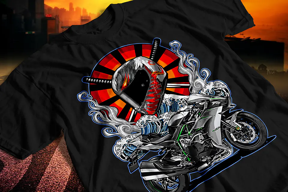🏍️ Coleção Exclusiva T-Shirts Moto: Estilo, Liberdade e Atitude Sobre Rodas! col. 03 5