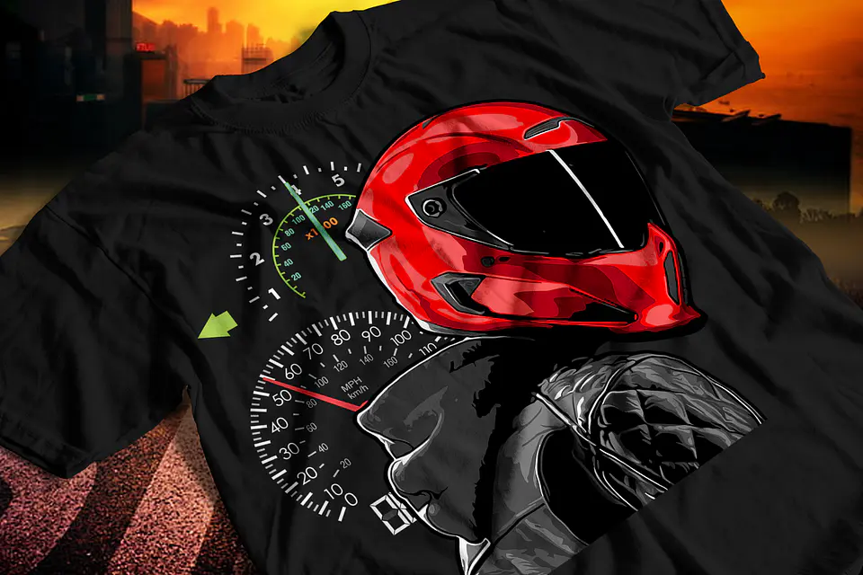 🏍️ Coleção Exclusiva T-Shirts Moto: Estilo, Liberdade e Atitude Sobre Rodas! col. 03 7