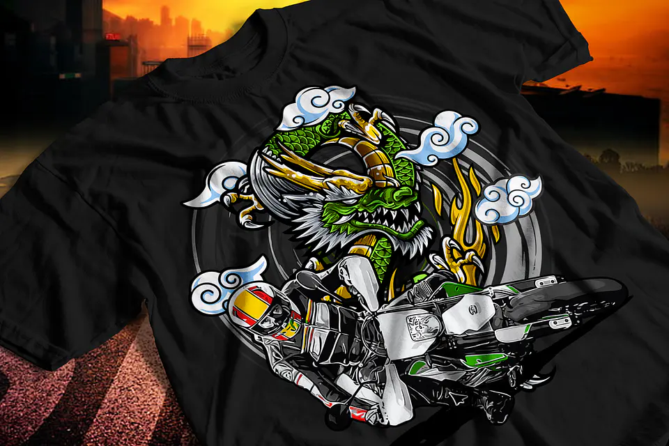🏍️ Coleção Exclusiva T-Shirts Moto: Estilo, Liberdade e Atitude Sobre Rodas! col. 04 10