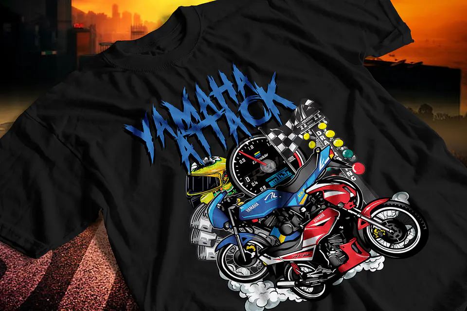 🏍️ Coleção Exclusiva T-Shirts Moto: Estilo, Liberdade e Atitude Sobre Rodas! col. 05 2