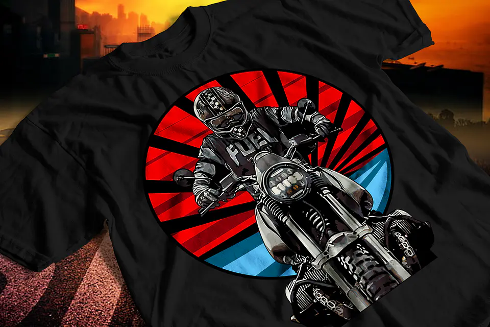 🏍️ Coleção Exclusiva T-Shirts Moto: Estilo, Liberdade e Atitude Sobre Rodas! col. 05 7