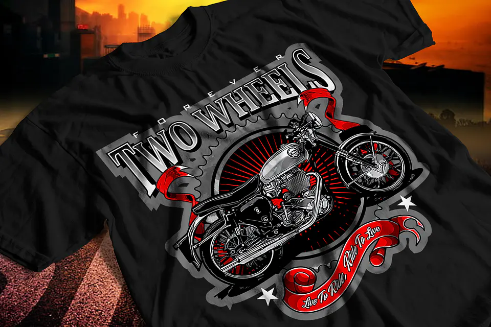 Coleção Exclusiva T-Shirts Moto: Estilo, Liberdade e Atitude Sobre Rodas! Col. 06 1