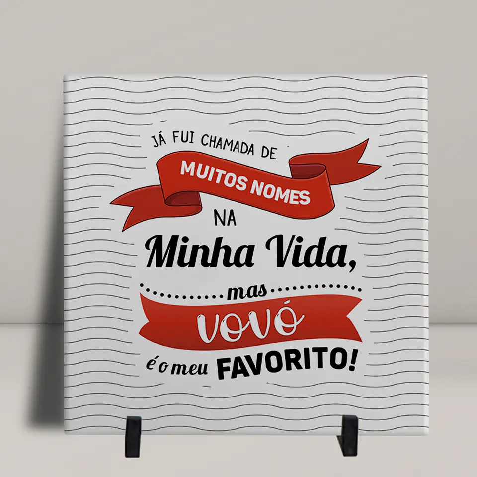 Azulejos Decorativos Dia dos Avós: Arte Tradicional com Amor 3