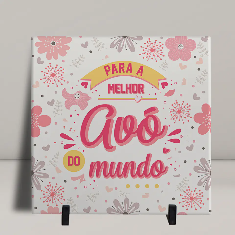 Azulejos Decorativos Dia dos Avós: Arte Tradicional com Amor 5
