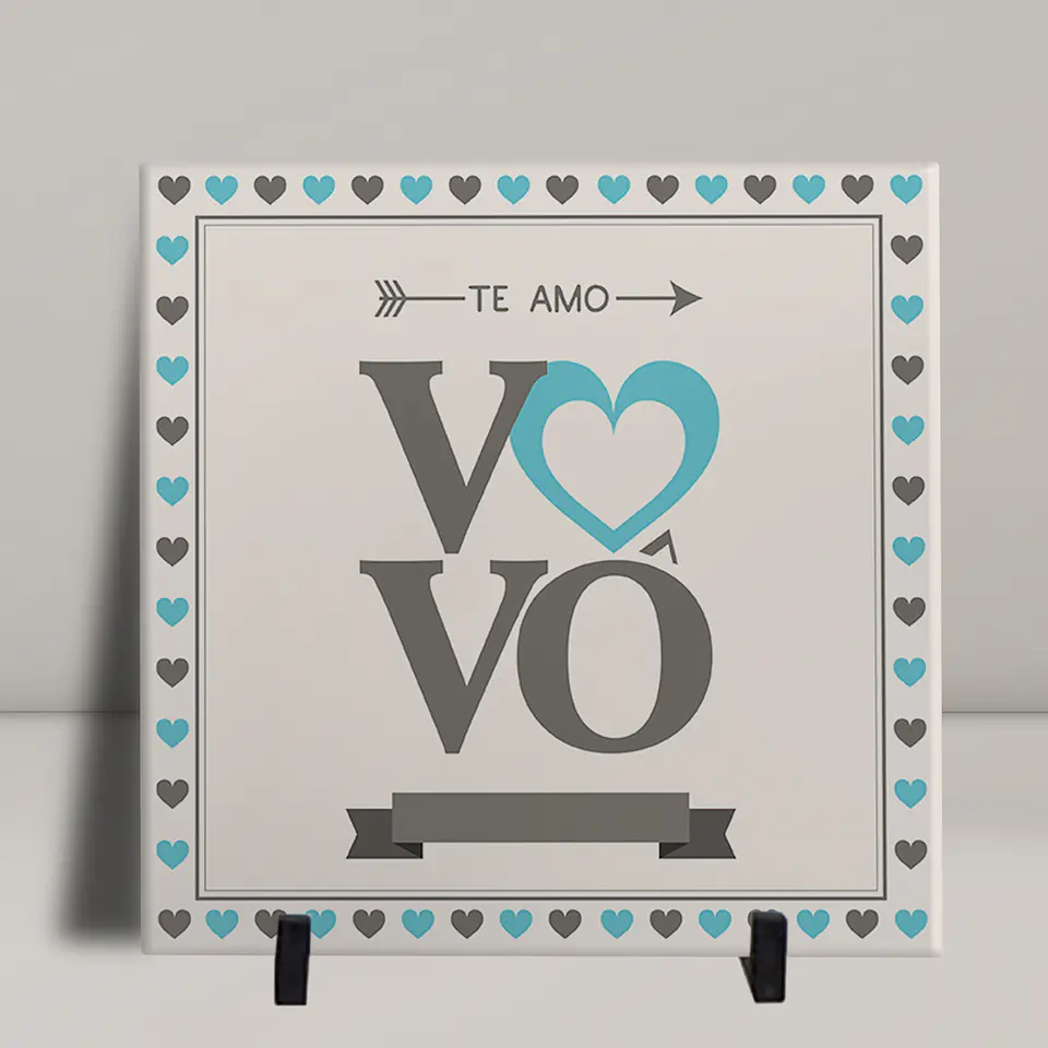 Azulejos Decorativos Dia dos Avós: Arte Tradicional com Amor 8