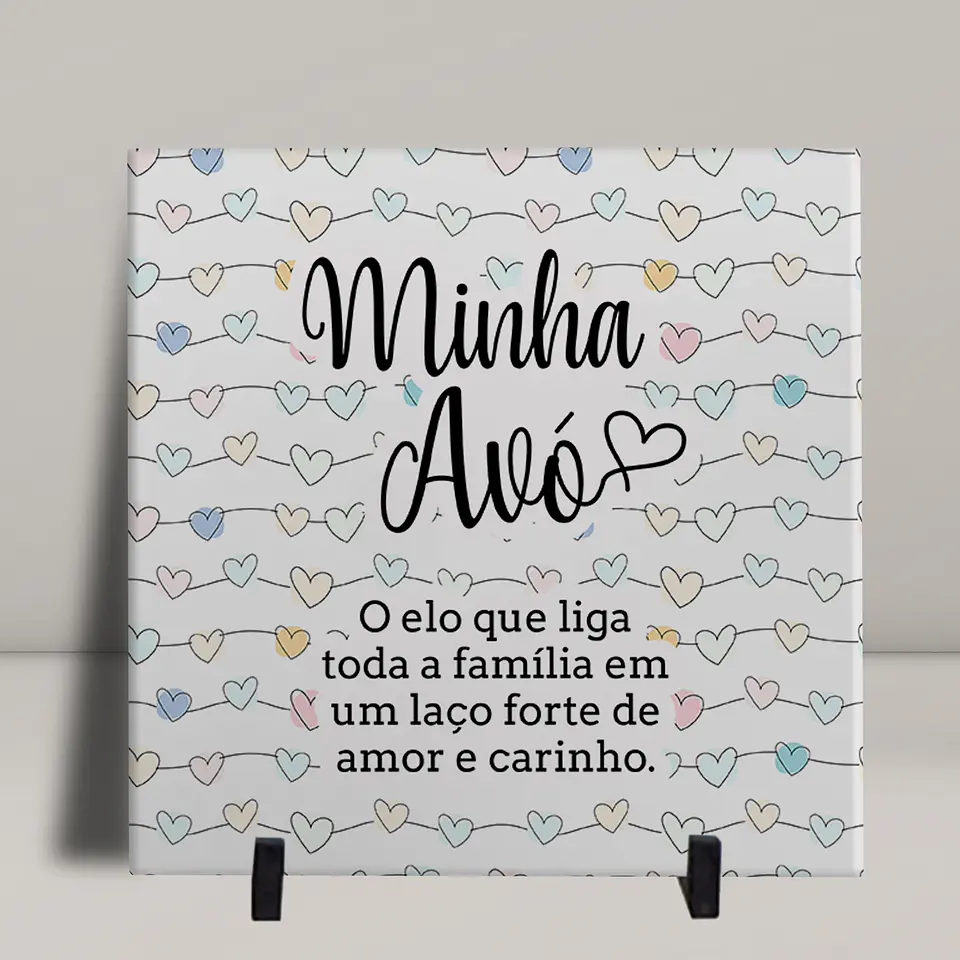 Azulejos Decorativos Dia dos Avós: Arte Tradicional com Amor 11