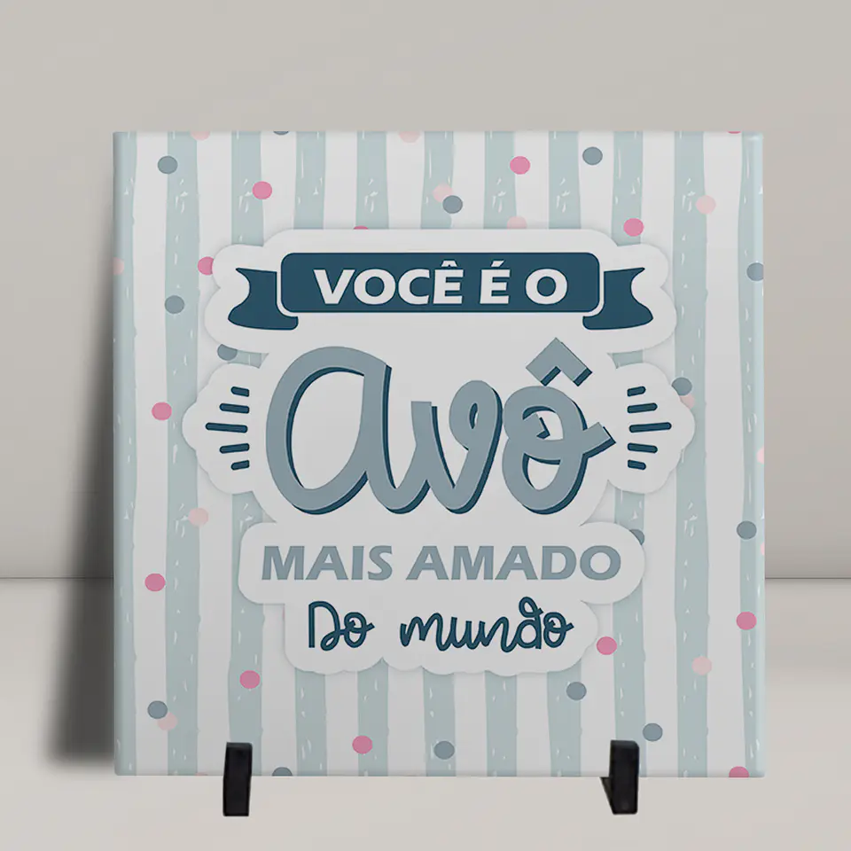 Azulejos Decorativos Dia dos Avós: Arte Tradicional com Amor 17