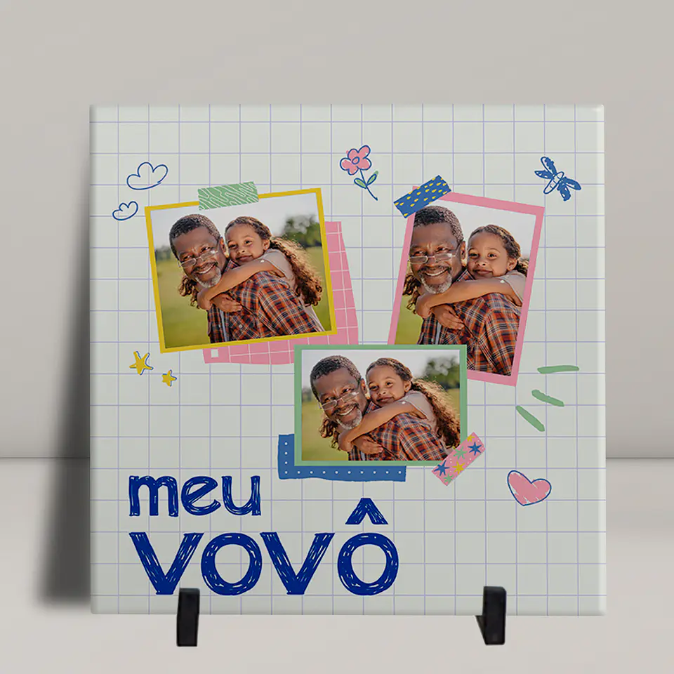 Azulejos Decorativos Dia dos Avós: Arte Tradicional com Amor 27