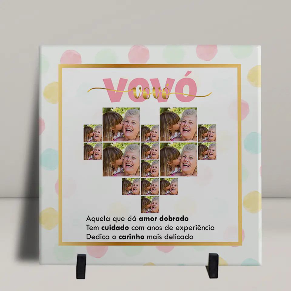 Azulejos Decorativos Dia dos Avós: Arte Tradicional com Amor 29