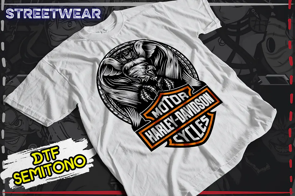 Coleção T-Shirts Harley-Davidson: Espírito Streetwear & Asfalto 2