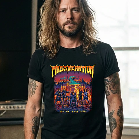 Coleção  Massacration Portugal 2026: Metal Is My Life! ESTAMPA DUPLA