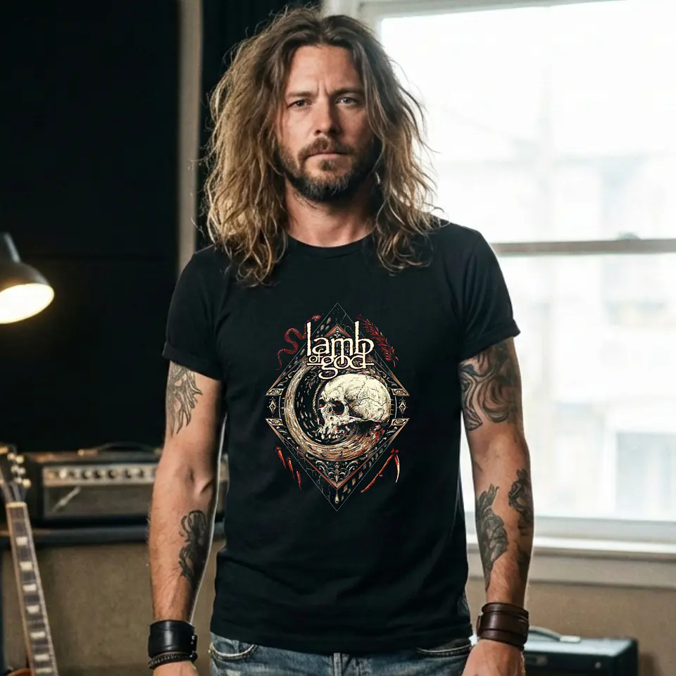 Lançamento Exclusivo: Coleção Oficial de T-shirts Lamb of God 1
