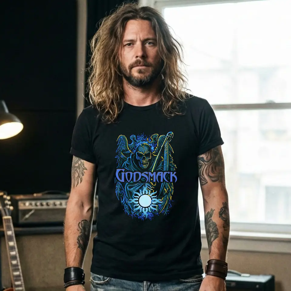 T-shirt Godsmack – Estilo, Conforto e Atitude Rock 3