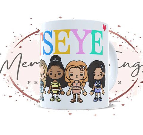 Caneca Katseye Personalizada