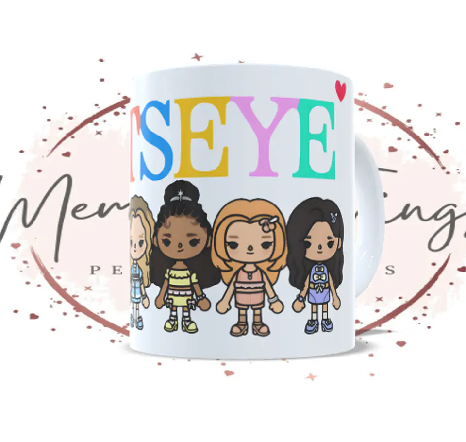Caneca Katseye Personalizada 1