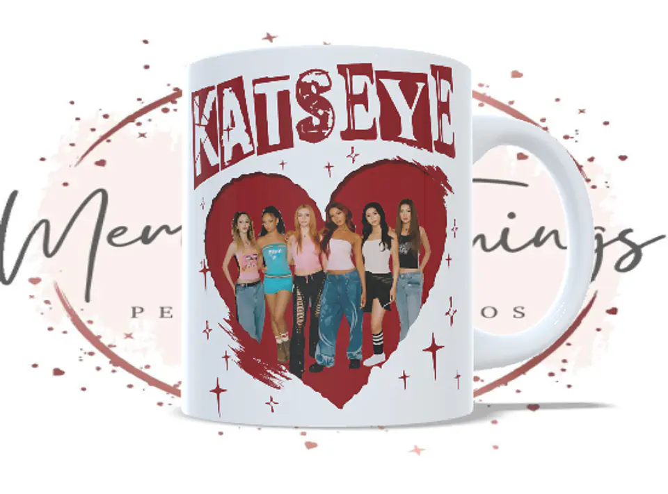Caneca Katseye Personalizada 3