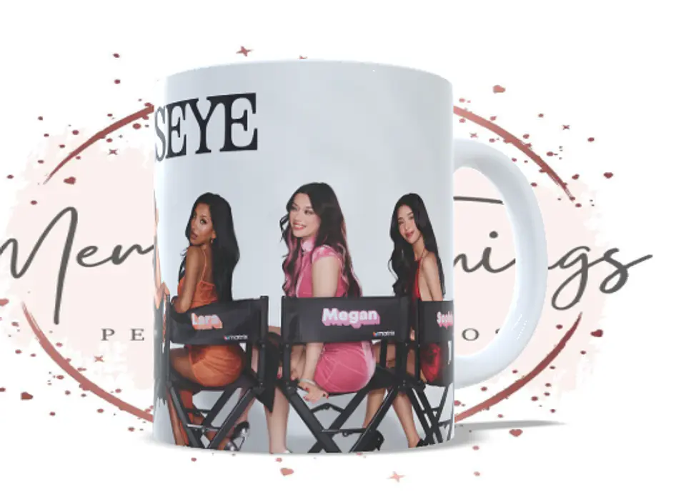 Caneca Katseye Personalizada 5